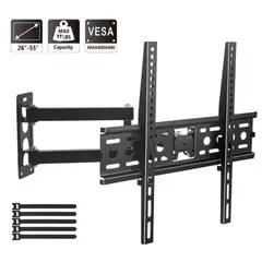 GENERICO - Rack Con Brazo Expandible para TV Soporte Plegable de 26 a 55 Pulgadas