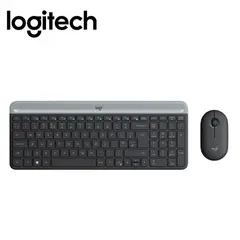 LOGITECH - Kit Teclado y Mosue MK470 Inalambrico Slim Grafíto