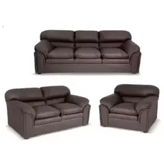 DMUEBLES - Juego de Sala Iman 3-2-1 Moro