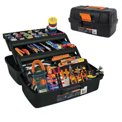 TRUPER - Caja de herramientas para electricistas uso general