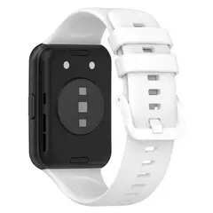 GENERICO - Correa De Silicona Para Huawei Watch Fit 2 - Blanco