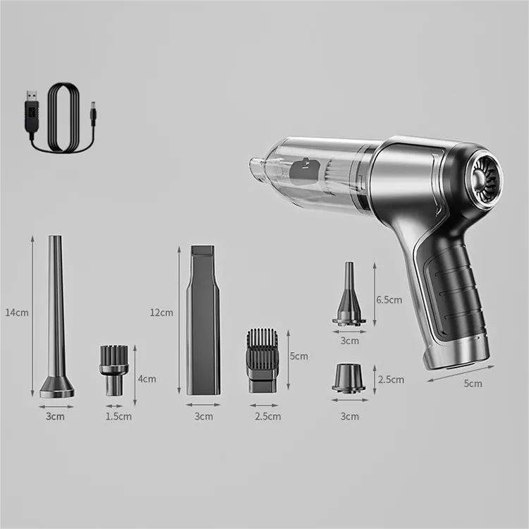 ASPIRADORA POTENTE PORTÁTIL ALTA SUCCIÓN CARGA USB