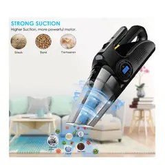 UNIVERSAL - Aspiradora portátil de mano 4 en 1 para coche