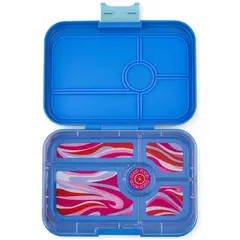 YUMBOX - LONCHERA DE 5 DIVISIONES - True Blue Groovy