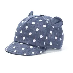 KAST PE - Gorra Estilo Beisbol Snapback Niños 1 a 3 años Modelo Puntillos