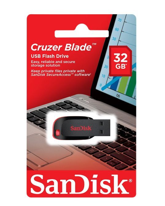 Memoria Flash USB Cruzer Blade 32GB