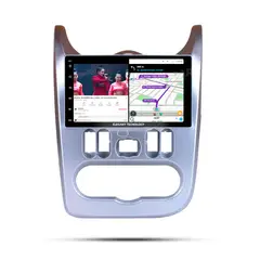 GENERICO - Autoradio Android Pantalla Renault Logan Sandero 2009-2013 Carplay +Auto 4GB +64GB