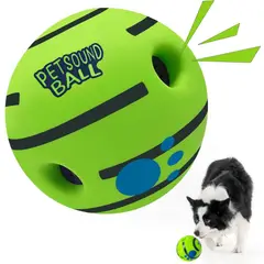 IMPORTADO MC - Pelota de Sonido para Perro Juguete Interactivo d11cm