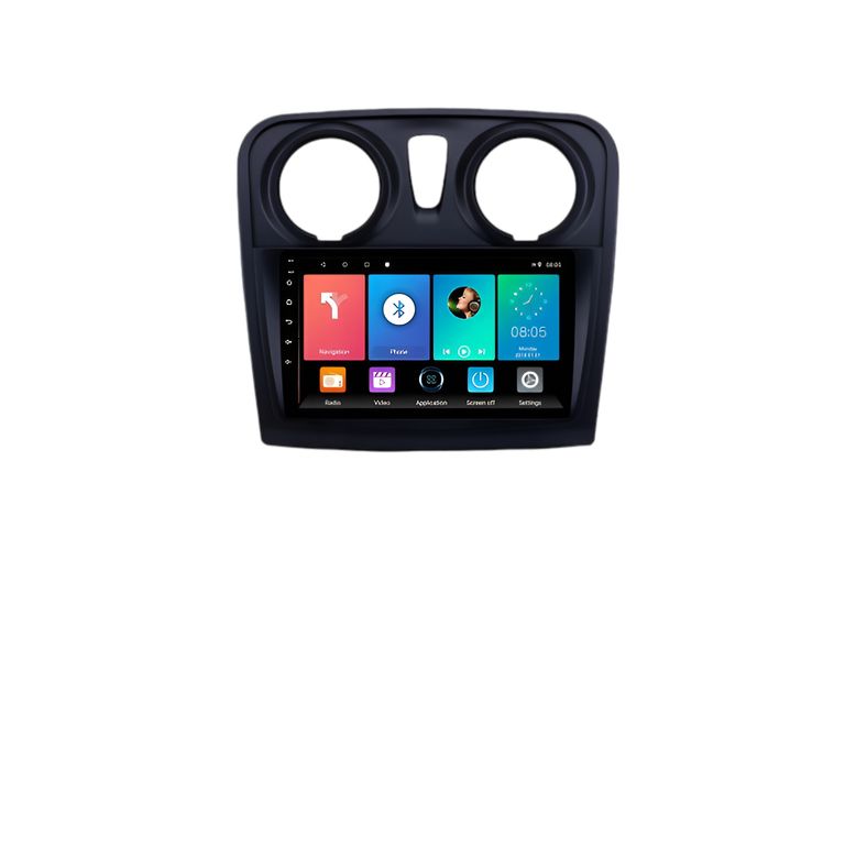 Autoradio Android Pantalla Renault Sandero 2012-2017Carplay +Auto 4GB +64GB