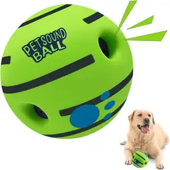 IMPORTADO MC - Pelota de Sonido para Perro Juguete Interactivo d14cm