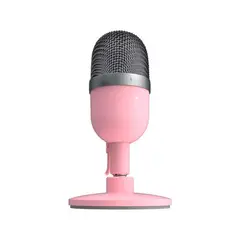 Microfono Gaming Seiren Mini Condensador USB - Rosa
