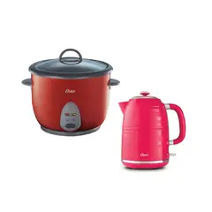OSTER - Combo Olla Arrocera y Hervidor Bvstkt4177M