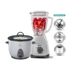 OSTER - Combo Olla Arrocera y Licuadora BLSTKAGWRD