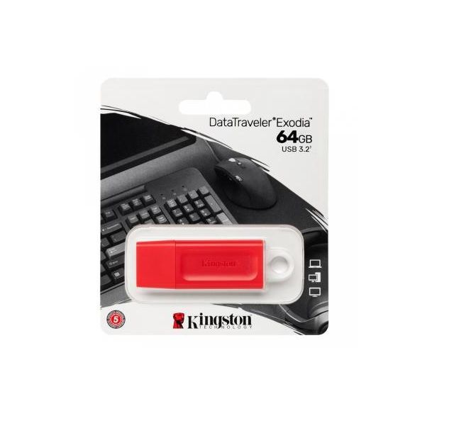 Memoria USB 64gb Exodia - Negro