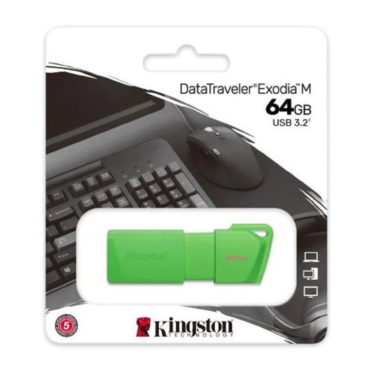 Memoria Usb Exodia M 64 gb - verde