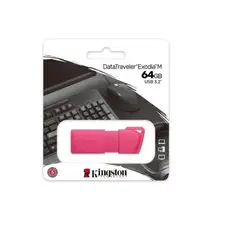 KINGSTON - Memoria Usb Exodia M 64 gb - Rosa