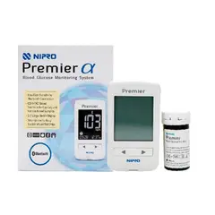 NIPRO - GLUCOMETRO PREMIER MAS 10 TIRAS Y 10 LANCETAS