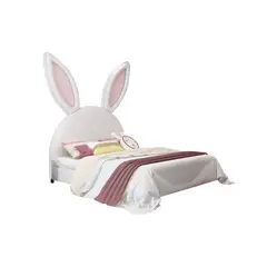 GENERICO - Cabecera Infantil Rabit 2 Plazas Blanco La Industria