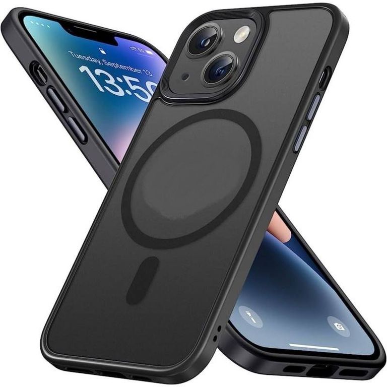 Case o Funda BENKS Magnetic Mate iPhone 14 - Negro