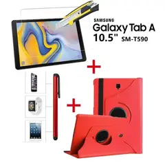 GENERICO - Funda con Mica con Lapiz para Samsung Tab A 10,5 SM-T590 Protector 360