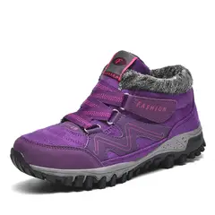 SHANDIAN - Zapatillas mujer botines de invierno para mujer