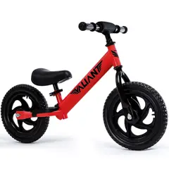 VALIANT - Bicicleta de Equilibrio para bebes Aro 12 (1 a 4) Roja