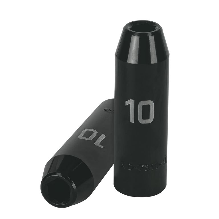 Dado de impacto 1 /2" largo 6 puntas 10 mm,