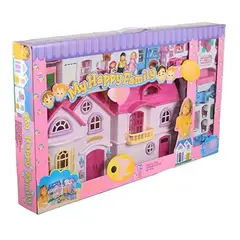 GENERICO - Casa de Muñecas My Happy Family con Accesorios