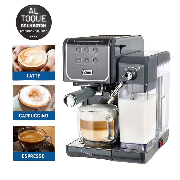 CAFETERA AUTOMATICA PRIMALATTE TOUCH 19 BARES BVSTEM6801M