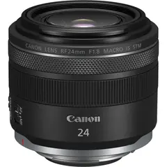 CANON - RF 24mm f/1.8 Macro IS STM Lente - Negro