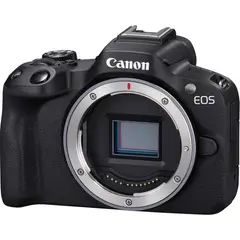 CANON - EOS R50 Cámara Solo Cuerpo (Sin Caja Original) Sin Adaptador - Negro