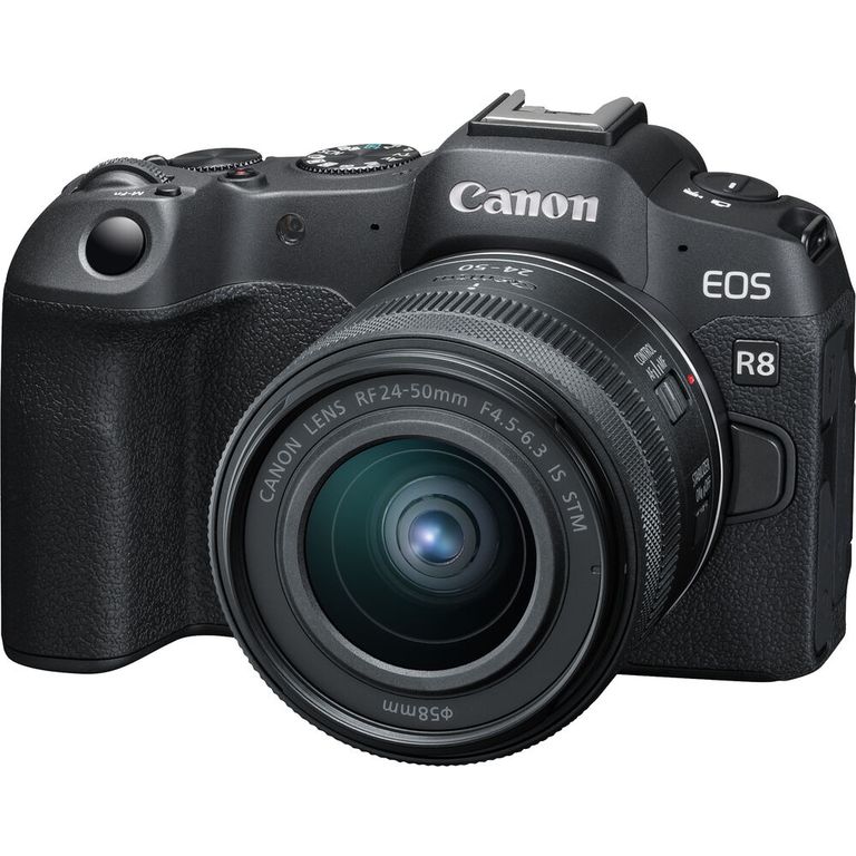 EOS R8 Sin Espejo Cámara Kit Con RF 24-50mm IS STM Lente - Negro