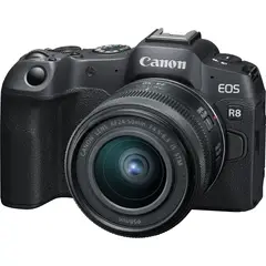 CANON - EOS R8 Sin Espejo Cámara Kit Con RF 24-50mm IS STM Lente - Negro