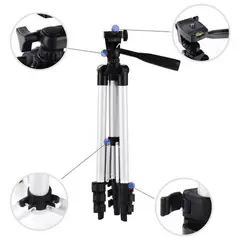 GENERICO - Trípode para Cámara 1.02 Metros + Soporte Celular
