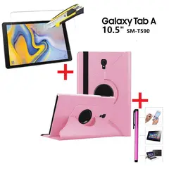 GENERICO - Funda con Mica con Lapiz para Samsung Tab A 10,5 SM-T590 Protector 360