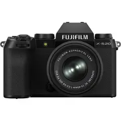FUJIFILM - X-S20 Sin Espejo Kit Cámara Con 15-45mm Lente - Negro
