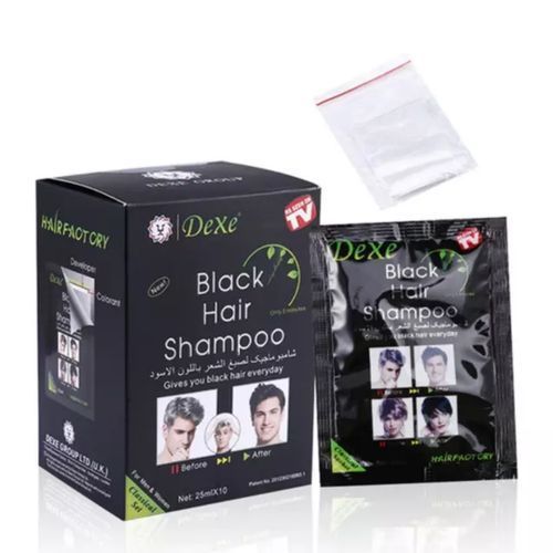 10 TINTE SHAMPOO BLACK HAIR