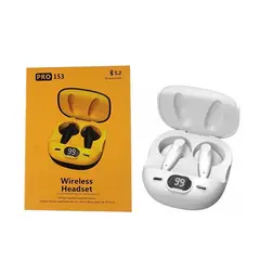 GENERICO - Audífonos Bluetooth 5.2 caja amarilla audífono b