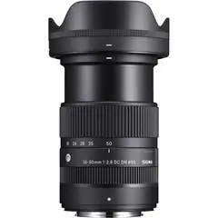 SIGMA - 18-50mm f28 DC DN Contemporáneo Lente Para Fujifilm X - Negro