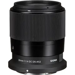 SIGMA - 30mm f14 DC DN Contemporáneo Lente Para Nikon Z - Negro