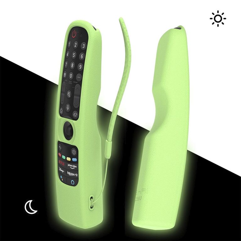 Funda Protector De Control LG Magic Mr23 Modelo 2023-Verde fosforescente