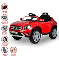 GENERICO - Camioneta a Batería MERCEDES BENZ »GLA CLASS» RED