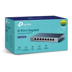 TP LINK - Switch Tp-Link de Sobremesa Gigabit 8 Puertos de Metal