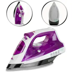 BLACK+DECKER - Plancha Supreme Steam BLACKDECKER IR23960