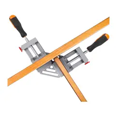 GENERICO - PRENSA ESQUINA DE ALUMINIO ABRAZADERA DE 90GRADOS AUSTE DOBLE WORKTOOLS