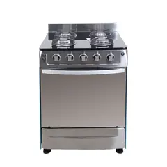 ROYAL - COCINA RY-C600MLS 4 HORNILLAS - SILVER