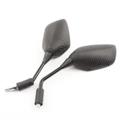 GENERICO - ESPEJOS PARA MOTOCICLETAS UNIVERSALES PLOMO