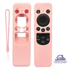 CASE - Funda Para Control Samsung Solar Smart Tv Modelo 2023- Rosado