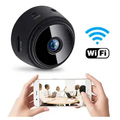 IMPORTADO MC - Mini Camara Seguridad HD Cámara Espía Vigilancia IP Sensor - Negro