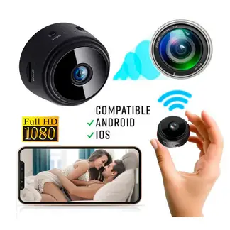 SEISA - Camara Espia Mini Con Vision Nocturna y Sensor de Movimiento